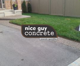concrete curbs